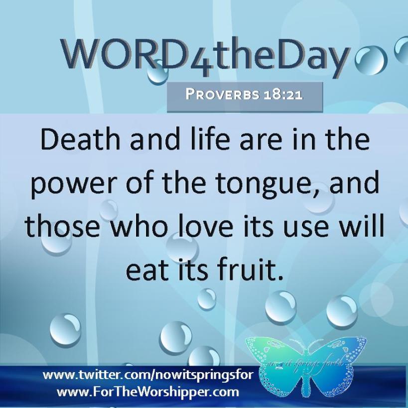 Proverbs 18 21